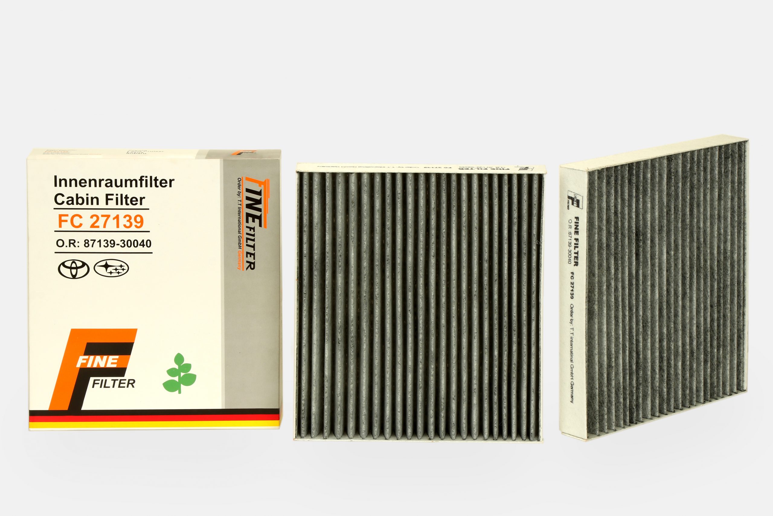 FC 27139 Lexus-Camry 2007-Corolla and Yaris 2008 Cabin Filter (Carbon) FC27139 - Image 1