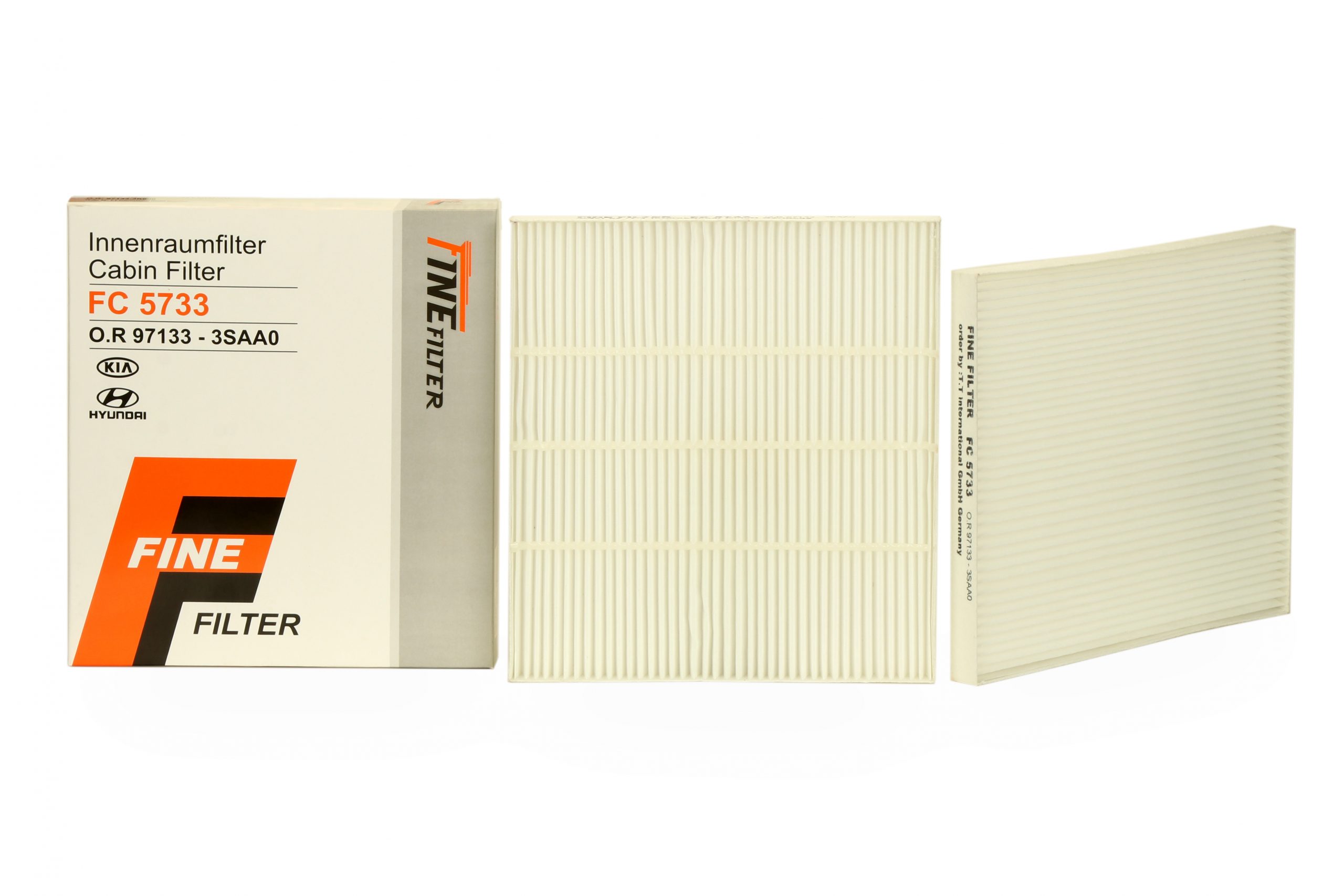FC 5733 Hyundai and Kia (Sonata YF-Grandeur-Optima-Santa Fe) Cabin Filter FC 5733 - Image 1